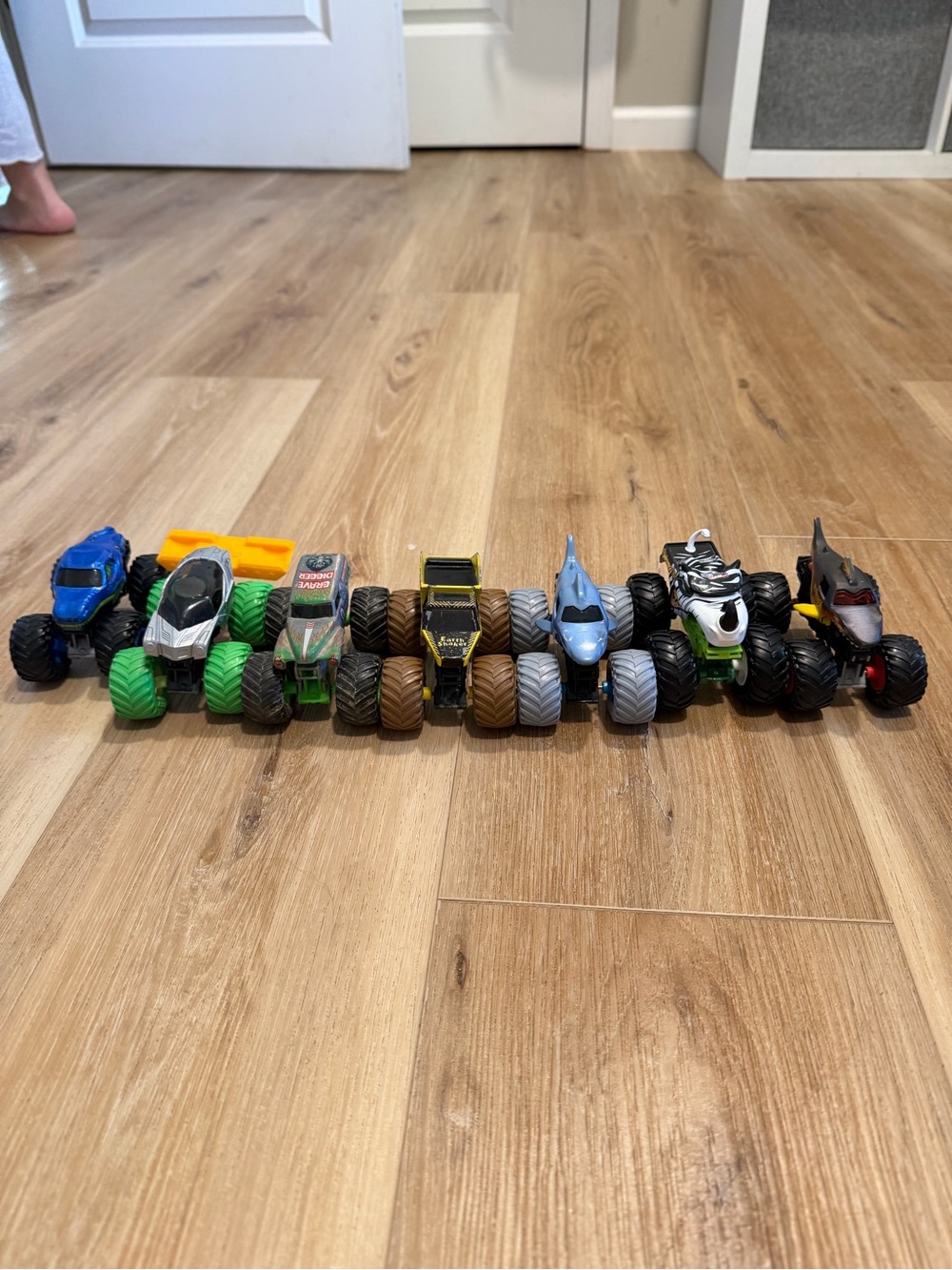 Kids Monster Truck Toy Set - Multi Color Vehicles